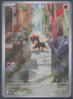 Pokemon TCG | Mega Evolution | Litleo | 139/132 | NM - Image 1