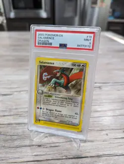 Pokemon PSA 9 MINT Salamence 19/97 EX Dragon Non-Holo 2003 E Reader - Image 2