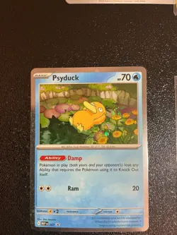 x9 Psyduck Golduck pokemon mixed lot Cute Holo Cosmo promo (2 Galaxies) see pic. - Image 3