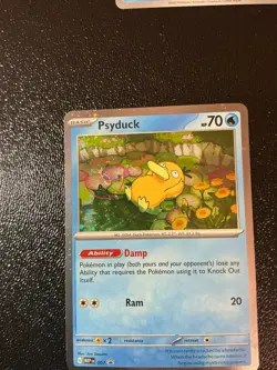 x9 Psyduck Golduck pokemon mixed lot Cute Holo Cosmo promo (2 Galaxies) see pic. - Image 4
