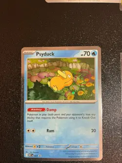 x9 Psyduck Golduck pokemon mixed lot Cute Holo Cosmo promo (2 Galaxies) see pic. - Image 5