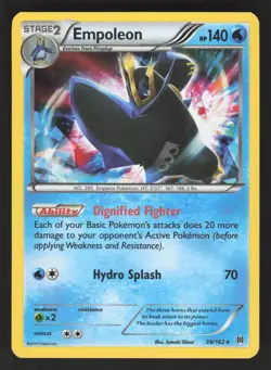 Empoleon 38/162 Pokemon TCG XY - BREAKthrough VLP - Image 1