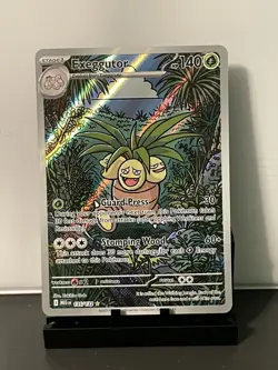 Pokemon TCG Exeggutor Illustration Rare 135/132 NM Mega Evolution - Image 1