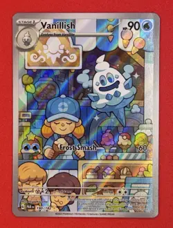 Vanillish - 190/182 - Illustration Rare - Paradox Rift - Pokemon Card - NM/M - Image 1