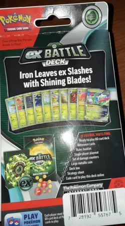 Pokemon Iron Leaves Ex Battle Deck - Image 3