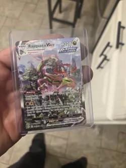 Pokemon TCG Evolving Skies Rayquaza VMAX Alternate Art 218/203 NM/Mint Condition - Image 1