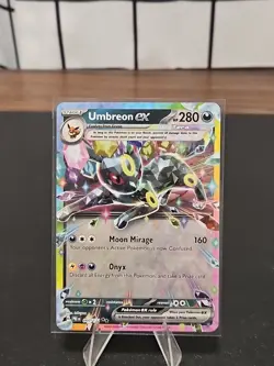 Pokemon TCG Umbreon EX 60/131 Double Rare Prismatic Evolutions Card - Image 1