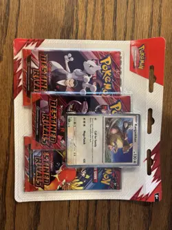 Pokemon Scarlet & Violet Destined Rivals 3 Pack Blister Kangaskhan Sealed New - Image 3