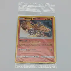 Pokemon TCG Shining Ho-Oh SM70 Black Star Promo Card Sealed NM/M - Image 3