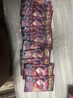 Pokemon TCG Fusion Strike Booster Box Loose 55 Packs Sword & Shield Sealed - Image 5
