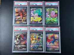 LOT OF 6 POKEMON 2025 SV9 KOREAN PSA 10 VOLCANION EX BELLIBOLT CLEFAIRY SPECIAL - Image 1