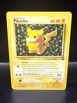 Pokemon TCG Pikachu Wizards Black Star Promos Rare Pokemon Y - Image 1