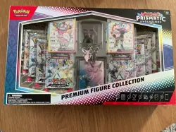 Pokemon TCG Prismatic Evolutions Premium Figure Collection Sealed New - Image 1