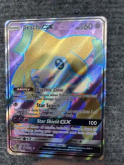 Jirachi GX - 79a/236 Unified Minds Alternate Art Promo Full Art Holo Pokemon NM - Image 1