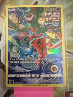 Deoxys Full Art GG12/GG70 Crown Zenith Galarian Gallery Pokemon 2023 NM - Image 1