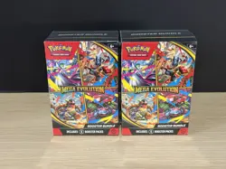 LOT OF 2 POKEMON MEGA EVOLUTION FACTORY SEALED BOOSTER BUNDLE BOX - Image 1