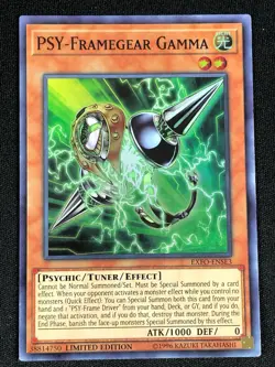 YUGIOH PSY-FRAMEGEAR GAMMA EXFO-ENSE3 SUPER (NM) - Image 1
