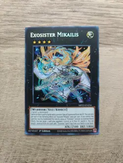 Yu-Gi-Oh! TCG x1 Exosister Mikailis MP23-EN256 1st Edition NM - Image 1