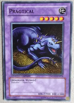 Pragtical - SP - Yu-Gi-Oh! - MDP2-EN014 - Limited - EX+ - Image 1