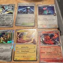Lot Of 10 Foil/reverse Foil Tcg Pokemon Cards From Destined Rivals - Image 4