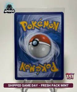 Eevee 133/165 Reverse Holo Pokemon TCG: 151 Card Pokemon MINT SHIPPED TODAY - Image 2