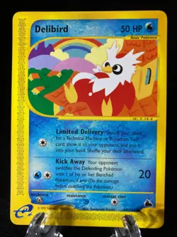 Delibird 49/144 Skyridge Common Pokemon TCG Card NM Never Played - Image 1