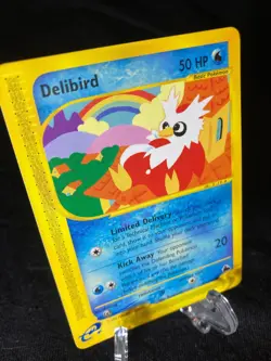 Delibird 49/144 Skyridge Common Pokemon TCG Card NM Never Played - Image 2