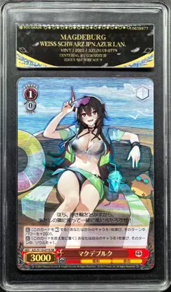 2025 Weiss Schwarz Cards JPN. Azur Lane Magdeburg ‌SR PCG 9.5 (SAME AS PSA 9) - Image 1
