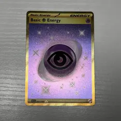 Pokemon TCG Basic Psychic Energy 207/165 S&V Hyper Rare Card (NM Condition) - Image 1