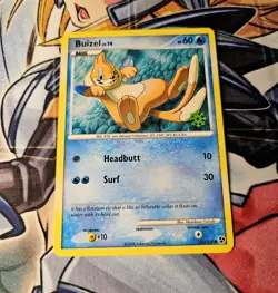 Buizel 61/106 Countdown Calendar Promo Snowflake Stamp Pokemon Card MP - Image 1