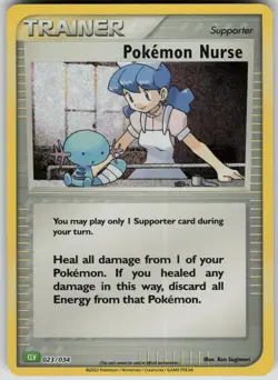 Pokemon Nurse 023/034 Classic Collection NM Holo - Trading Card Game Classic - Image 1