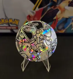 Pokemon Coin And Card Bundle (Charizard, Pikachu, Mewtwo) - Image 2