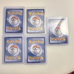 Pokemon TCG Squirtle Eevee Bidoof Genesect Blaziken Holo Cards Lot 5 RC14/25 + - Image 2