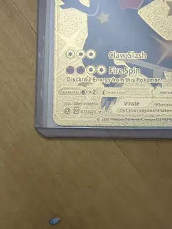 Charizard V HP 220 Gold Foil Pokemon Card 079/073 - Image 5