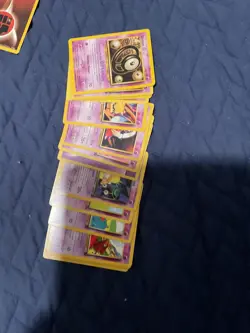 Old 1995 Pokemon Cards Base Set A Couple Japanese Pokemon Card With Rares - Image 2