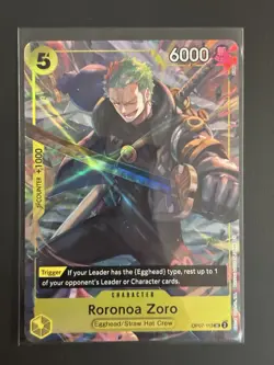 Roronoa Zoro (Illustration Box Vol.3) OP07-113 One Piece Promotion Cards Foil - Image 1