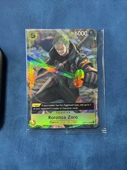 One Piece Illustration Box Volume 3 Roronoa Zoro Promo Alt Art Card English - Image 1