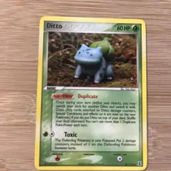 Pokemon TCG Ditto Bulbasaur Card 36/113 Regular Delta Species, P641 - Image 3
