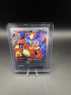 Charizard V - Silver Foil Pokemon TCG FAN ART Card - Image 3