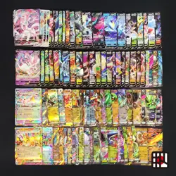 Bulk Lot 100 V ex RR VMAX VSTAR RRR NM-LP No Dupes Japanese Pokemon Card 500 - Image 1
