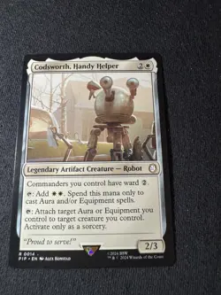 Codsworth, Handy Helper Universes beyond Fallout MTG - Image 1