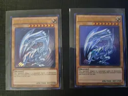 YUGIOH! Red Eyes Blue Eyes Dark Magician God Cards Mixed Rarity - Image 4