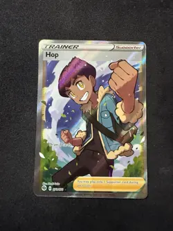Hop (Full Art) 73/73 Champions Path Holo Pokemon Card Near Mint NM - Image 1