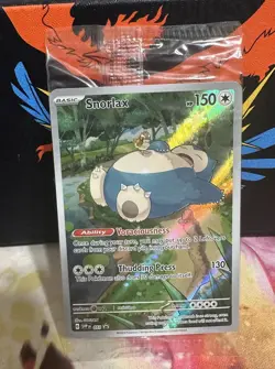Pokemon Snorlax 051 Sv Scarlet & Violet Promo Cards Holo 151 Sealed - Image 1