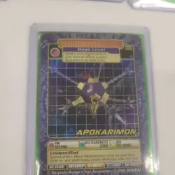 Digimon Card Gulfmon BO-292 Digi Battle Series 6 And Apokarimon holo - Image 3