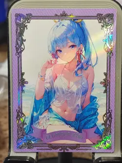 Kamisato Genshin Impact Mei Se 2 Goddess Story Card Anime SP SP-012 - Image 1