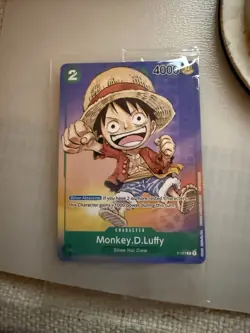 One Piece Card Game - Monkey D. Luffy Bandai Fest 24-25 P-037 Sealed NonFoil - Image 1