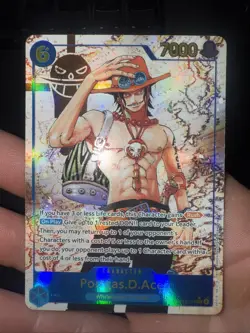 Portgas D. Ace OP13-119 SEC Carrying on His Will - ONE PIECE Card Game English - Image 1