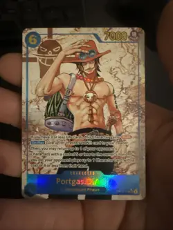 Portgas D. Ace OP13-119 SEC Carrying on His Will - ONE PIECE Card Game English - Image 3