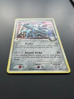 Dialga [G] - 7/127 Platinum Holo NM Holo Rare Pokemon TCG Card - Image 2